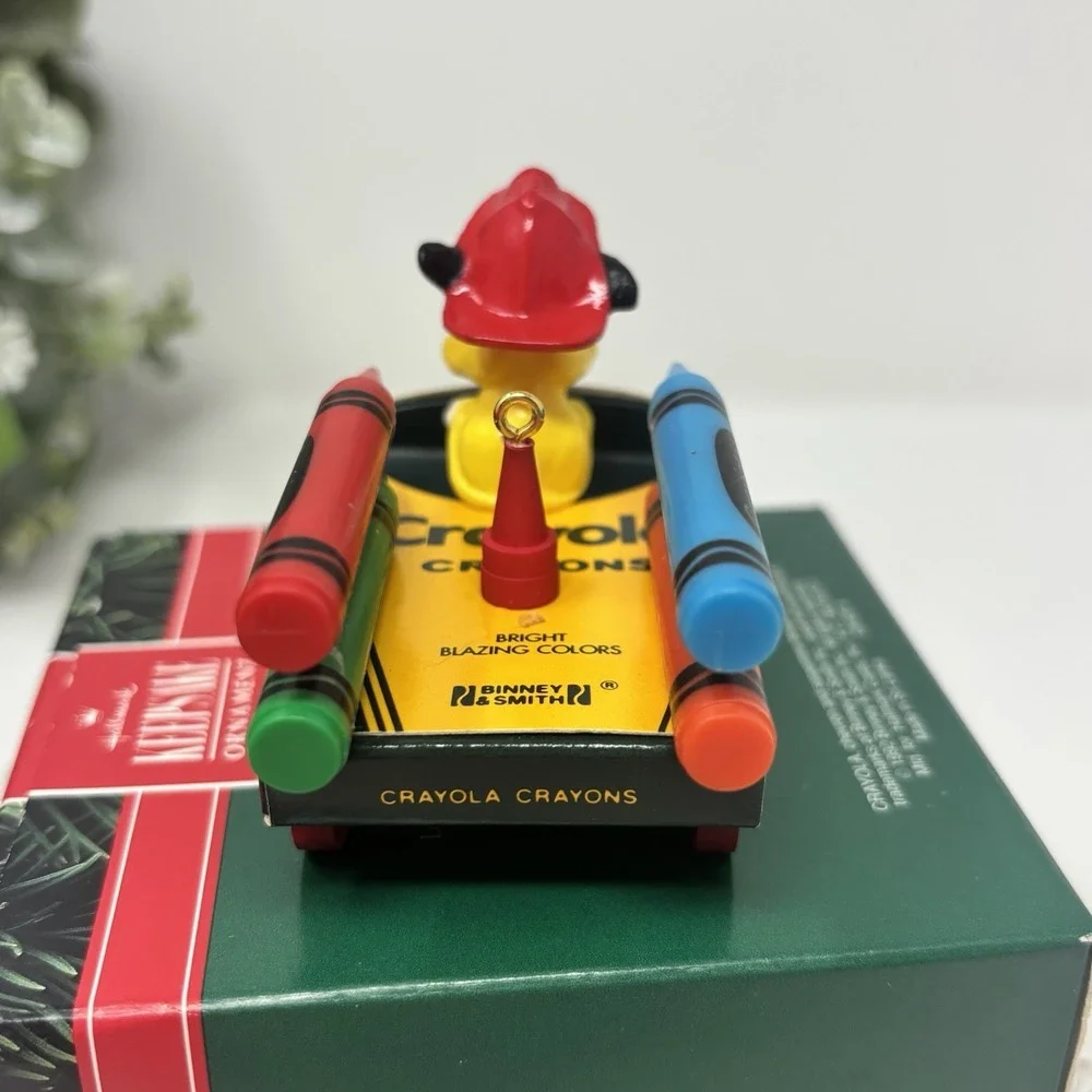 Hallmark Keepsake ornament 1992 Crayola Crayon Bright Blazing Colors Dalmatian 4
